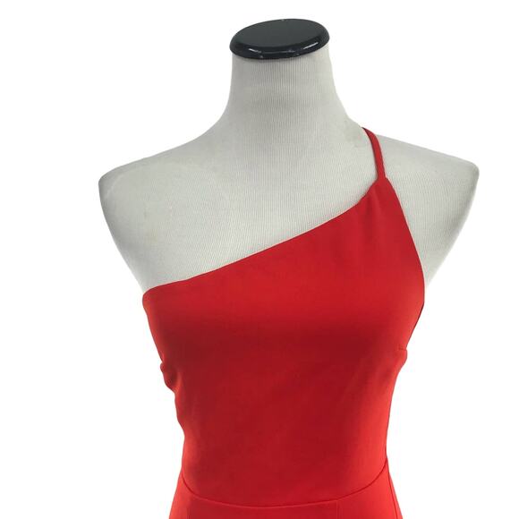 Lovers and Friends Blood Orange Lazo Midi Dress - Picture 5 of 12